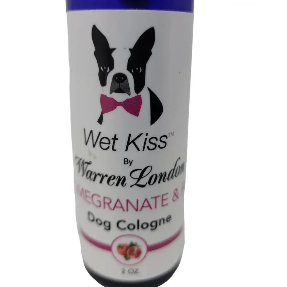 Pomegranate & Fig WET KISS by Warren London Long Lasting Pet Dog Cologne 2oz.